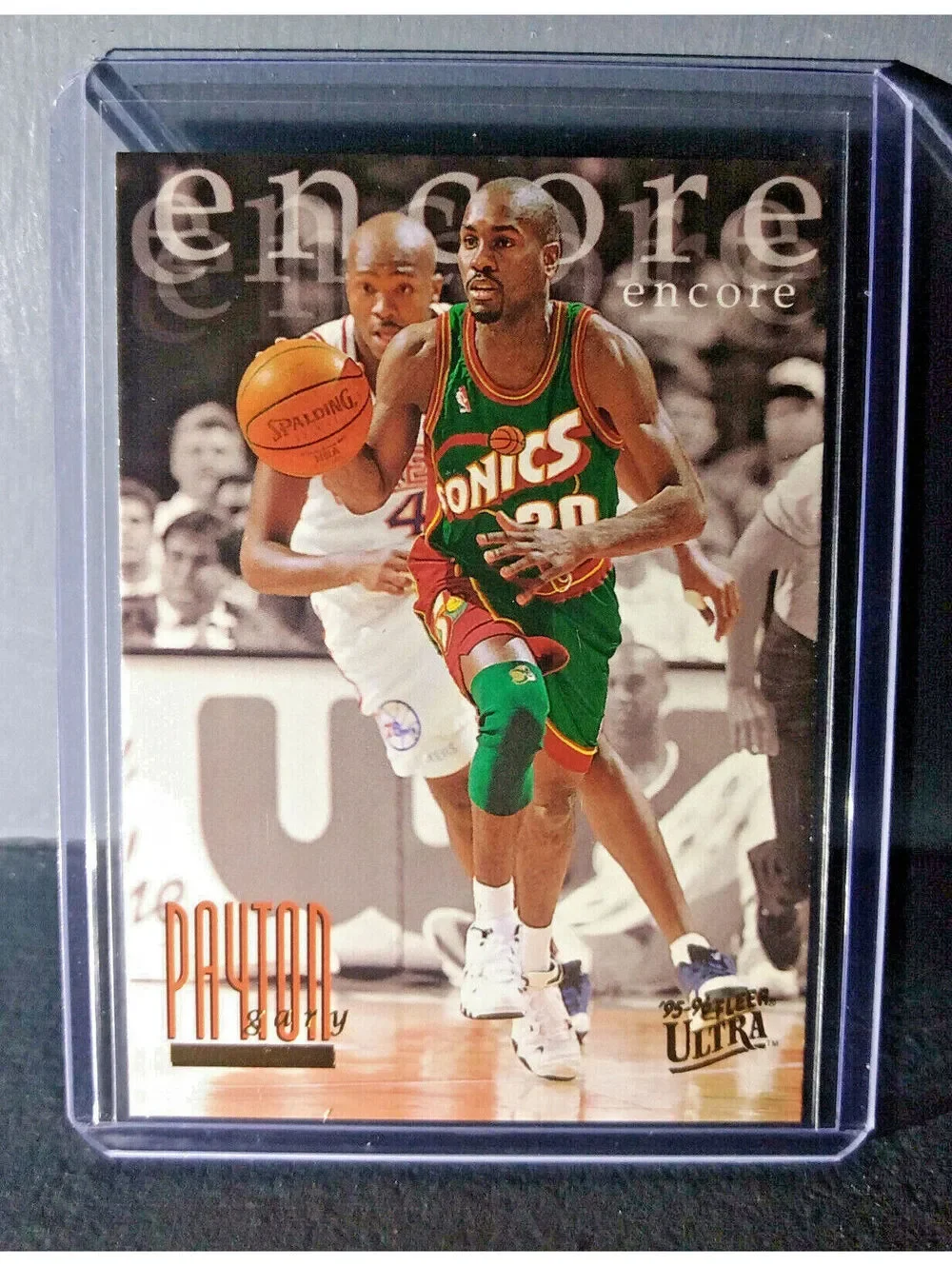1995-96 Gary Payton #329 Ultra Encore Basketball Card